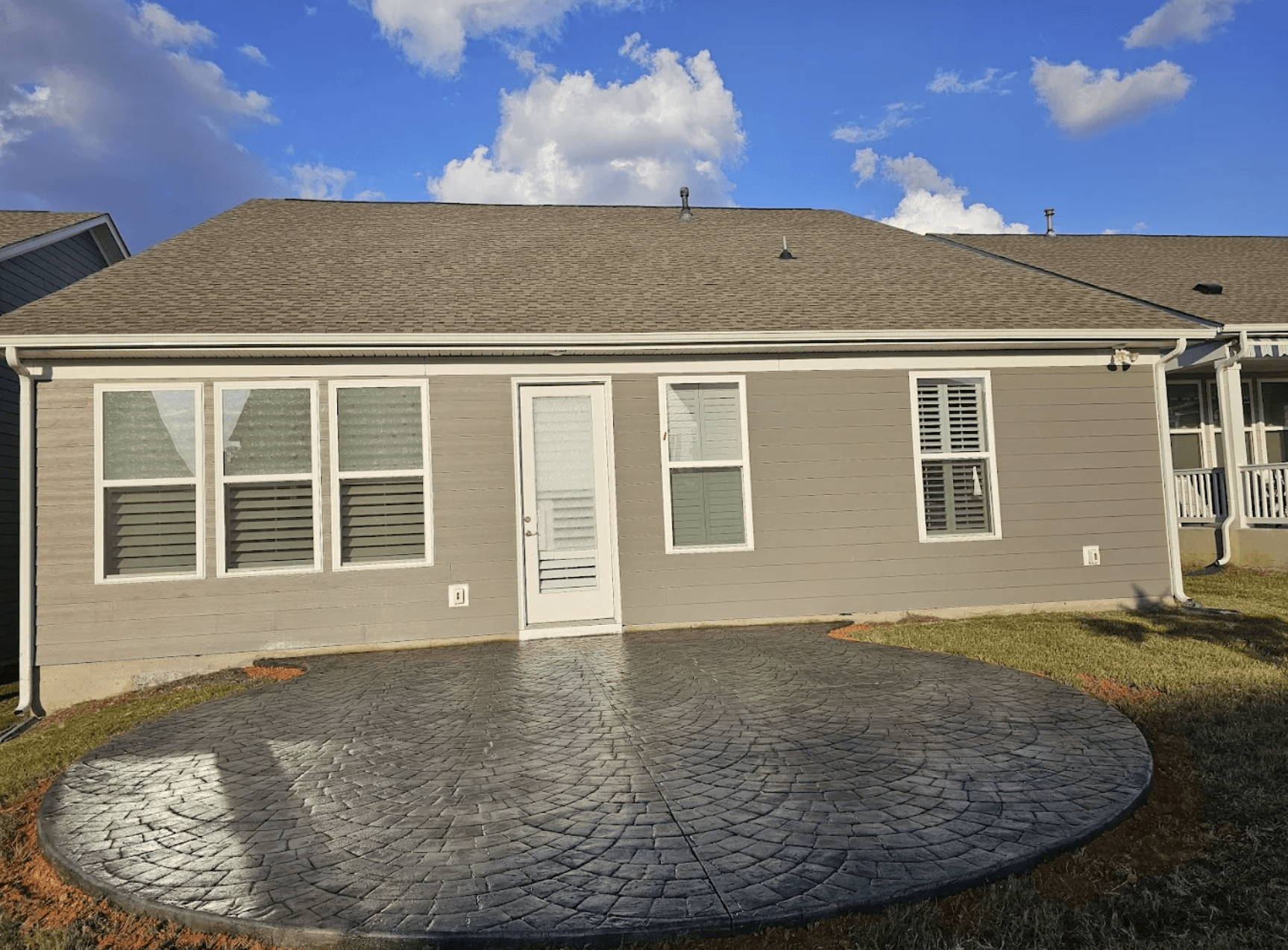 Stamped & Decorative Concrete project
